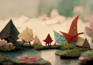 Notre vie est un origami et Dieu en est le designer