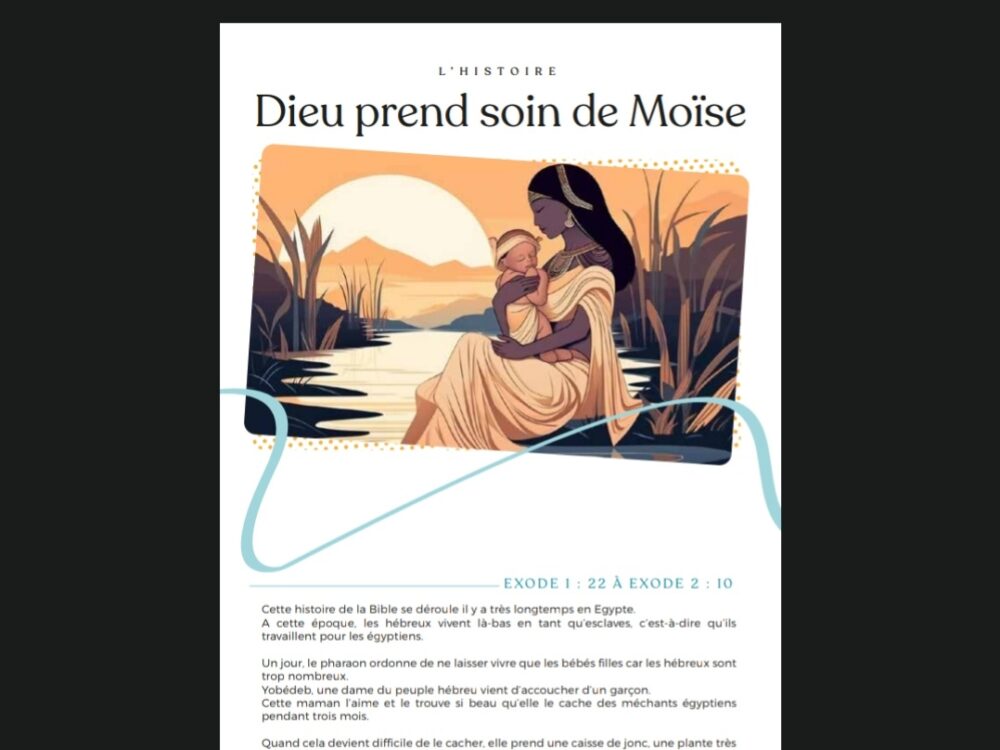 Minilek mag' - version numérique - magazine chrétien famille, enfance foi Moïse