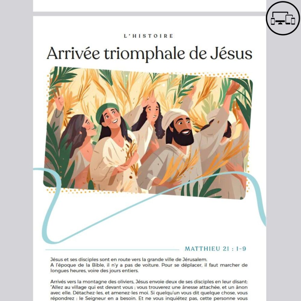 version numérique Minilek mag' automne célébrons Jésus histoire biblique