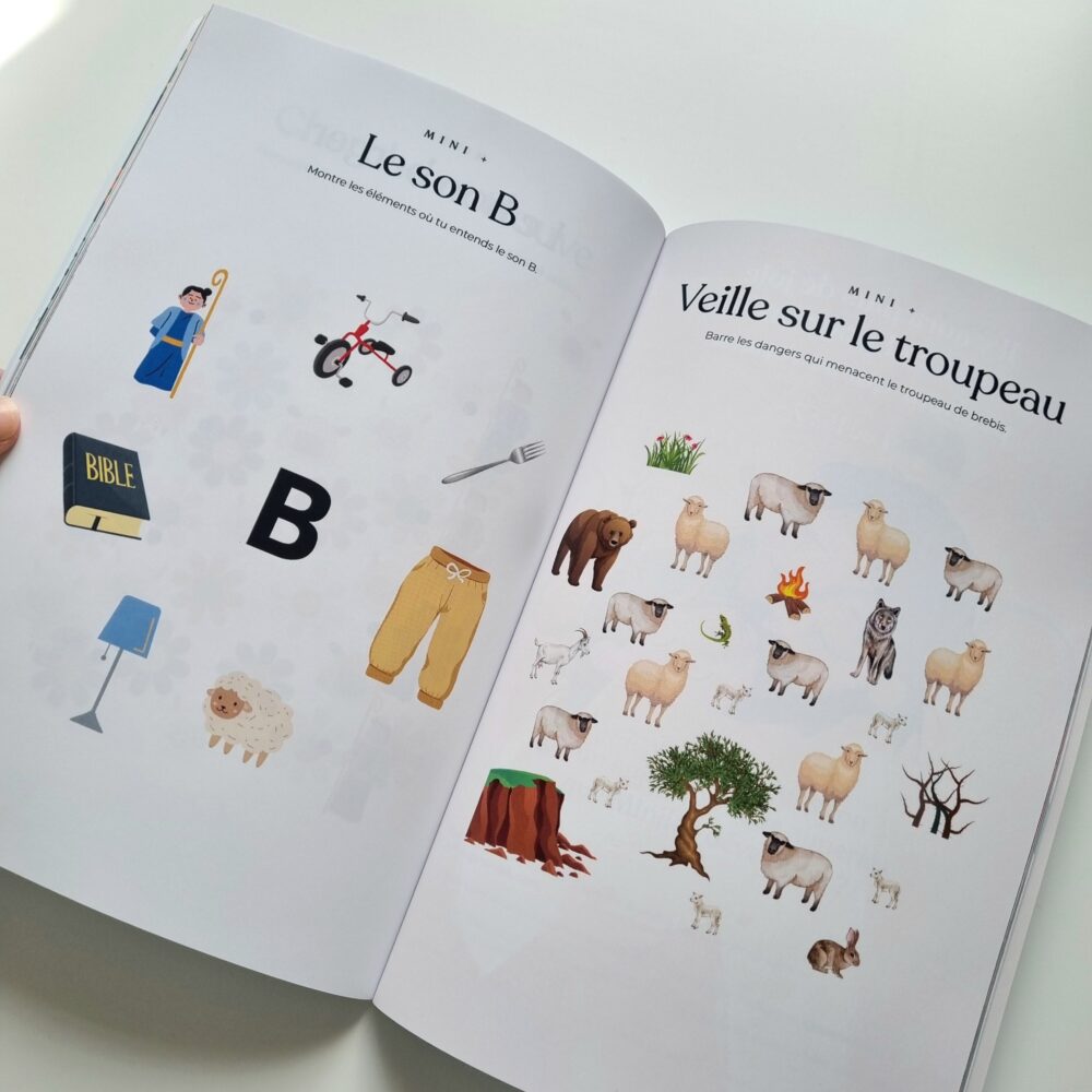 Minilek mag' n9 - Brebis perdue, mais retrouvée - magazine familial chrétien - mini jeux sur magazine
