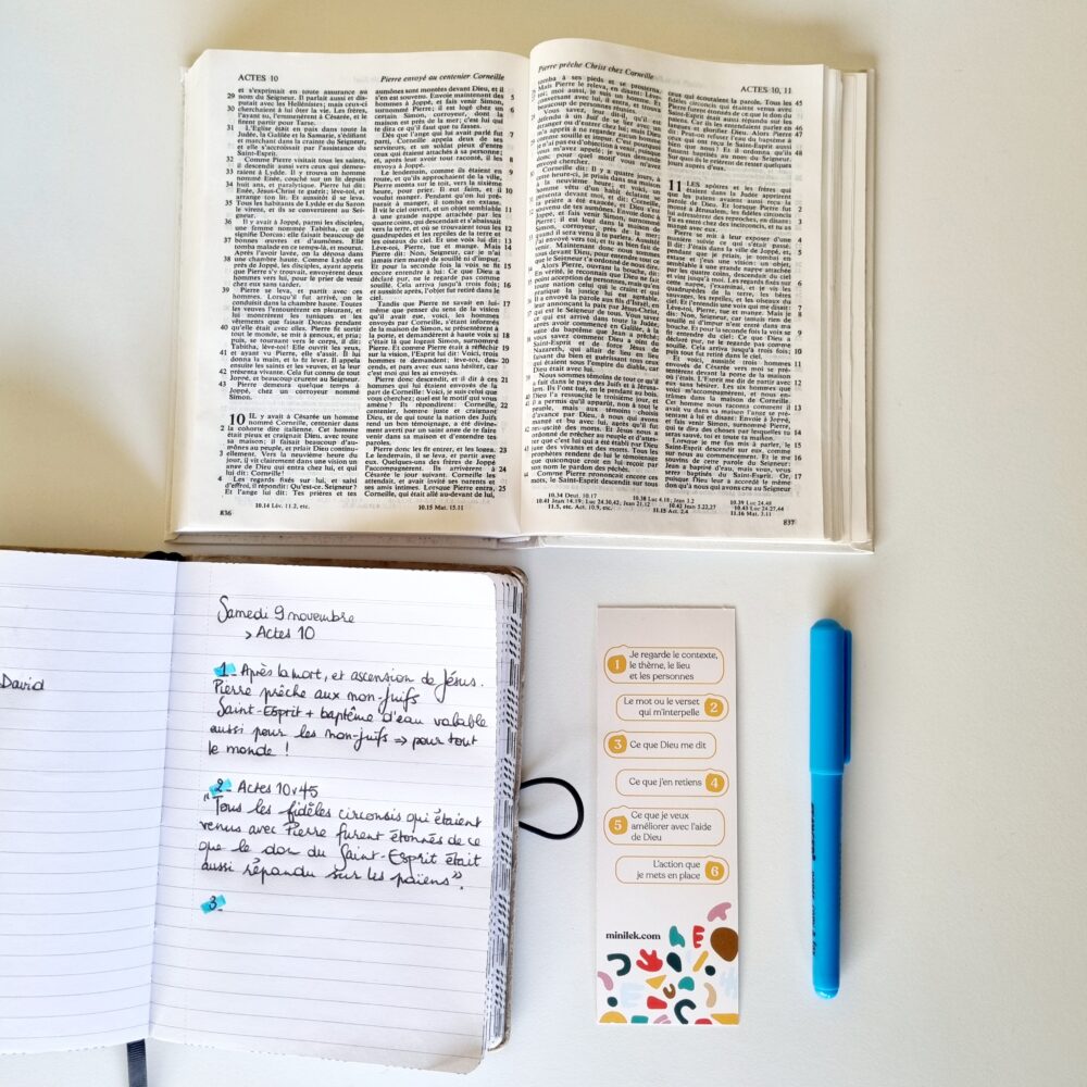 7 Astuces Minilek pour méditer la Bible